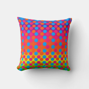 Dots Gradient-Square Throw Kissen