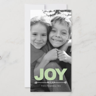 DOTS Holiday Foto Card Feiertagskarte