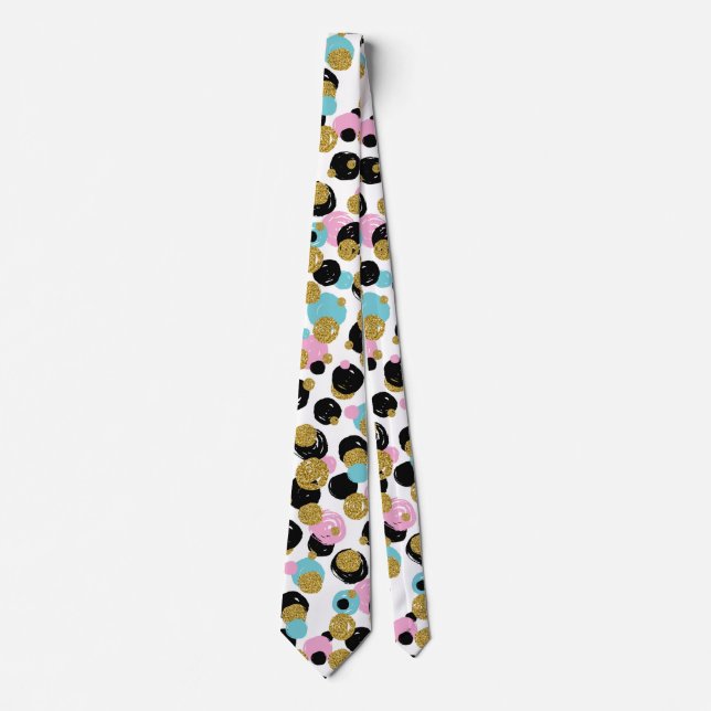 Dots-Muster 10 Krawatte (Vorderseite)