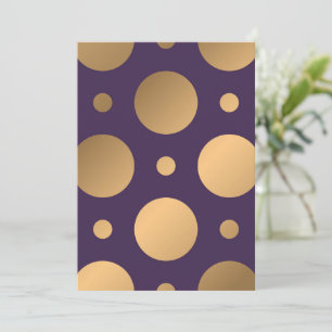 Dots-Muster 15 Dankeskarte