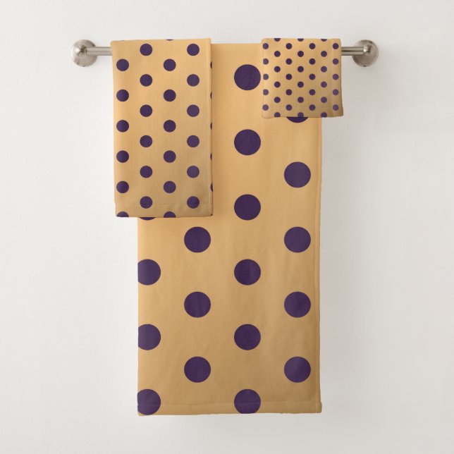 Dots-Muster 16 Badhandtuch Set (Insitu)