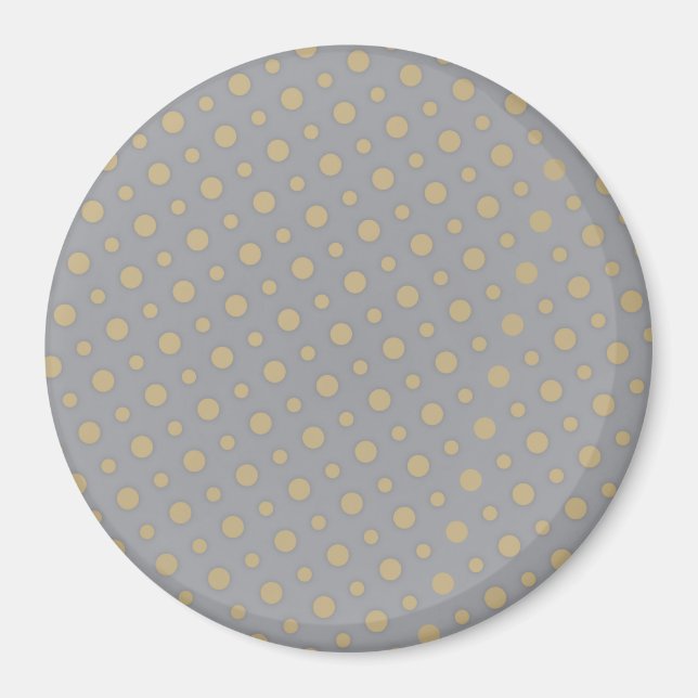 Dots-Muster 5 Magnet (Vorne)