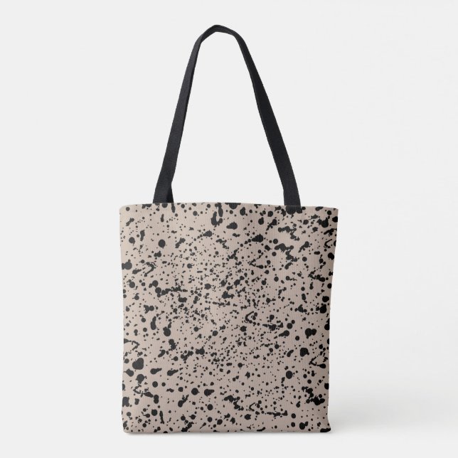 Dots Pattern Tote Bag Tasche (Rückseite)