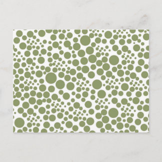 dots punkte polka retro kreise tupfer tupfen 70er postkarte