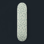 Dots Sage Green Skateboard<br><div class="desc">Punkte - Seite Grün.</div>