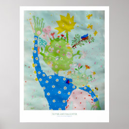 Dotsie und Tochter Print Poster