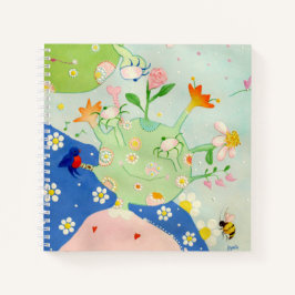 Dotsie's Daughter 8,5" x 8,5" SpiralNotebook Notizbuch