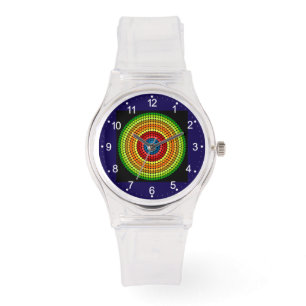 Dotted Abstrakt Mandala Art Design-65904 Armbanduhr