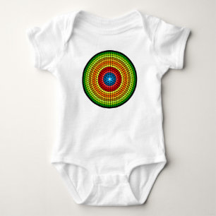 Dotted Abstrakt Mandala Art Design-65904 Baby Strampler