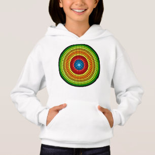 Dotted Abstrakt Mandala Art Design-65904 Hoodie