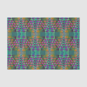Dotted Orgeordnete Chaos Wallpaper farbig + Ihre I Seidenpapier