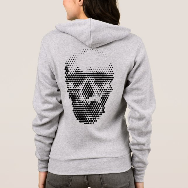 Dotted Skull Hoodie (Rückseite)