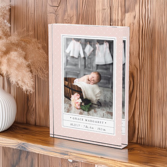 Dotter Blush | Baby Birth Stats Fotoblock (Von Creator hochgeladen)