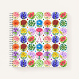 Dotty Birth Flower and Gem Carnet