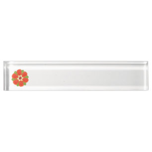 Dotty Blume Desk Namplate Namensplakette