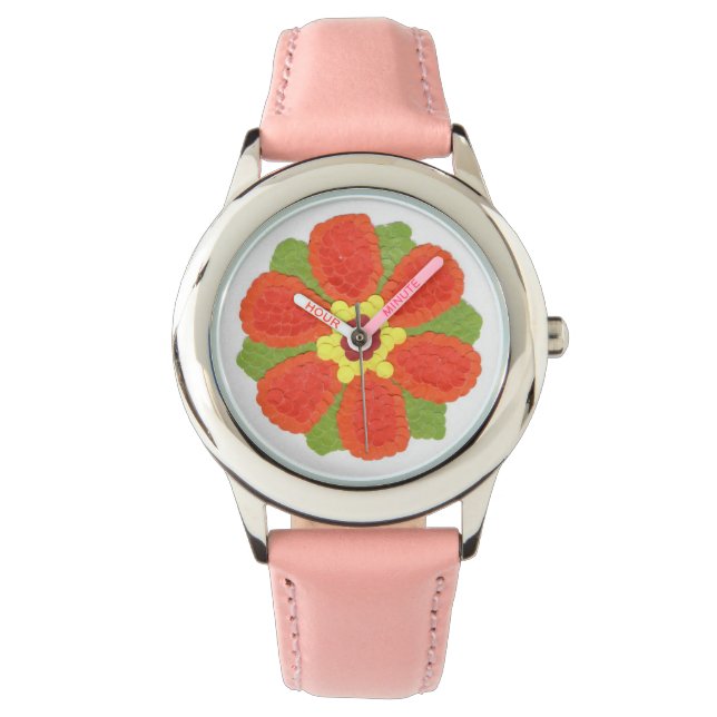Dotty Blume Kid's Stainless Steel Watch Armbanduhr (Vorderseite)