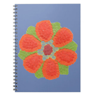 Dotty Blume Spiral Foto Notebook Notizblock