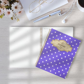 Dotty Delight Lila Planer