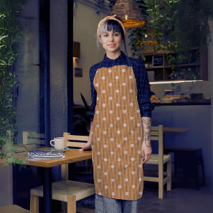 Dotty Delight Orange Schürze