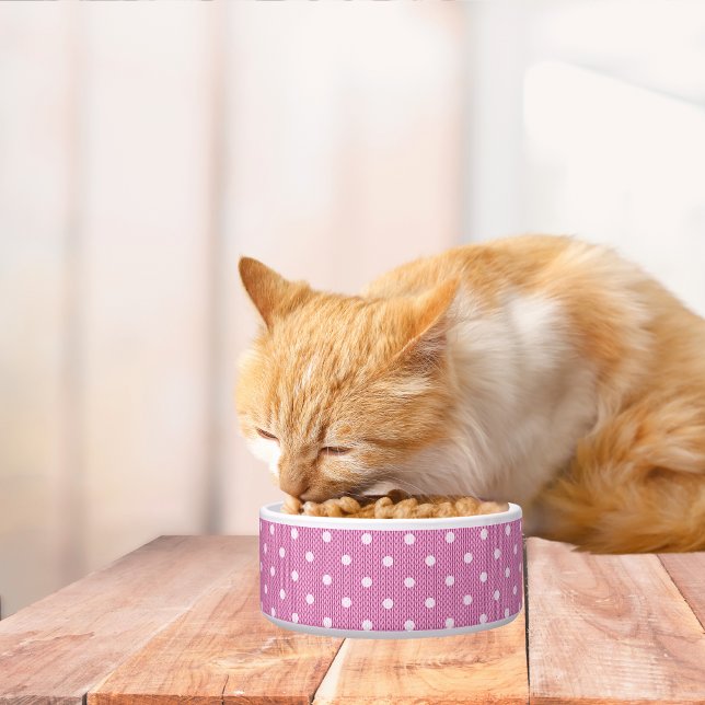 Dotty Delight Pink Pet Bowl Napf (Dotty Delight Pink Pet Bowl)