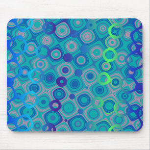 Dotty Hübsch Blue 1 AH2009 Mousepad