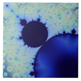 Dotty Mandelbrot Keramik Tile Fliese