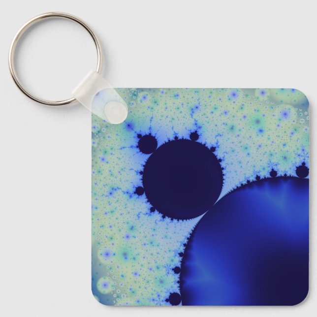 Dotty Mandelbrot Schlüsselanhänger (Vorderseite)