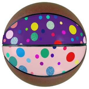 Dotty Muster Mini Basketball Hoop
