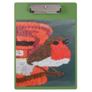 Dotty Robin A4-Zwischenablage Klemmbrett