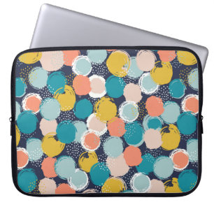 Dotty Stellen-Muster-Laptop-Hülse Laptopschutzhülle