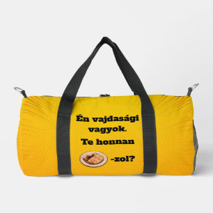 D'où venez-VOUS? sac de sport