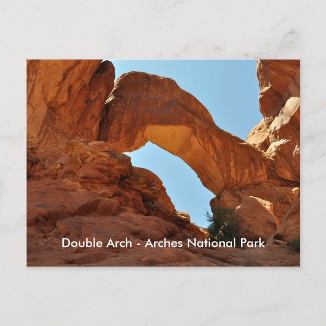 Double Arch - Arches National Park Postkarte (Vorderseite)