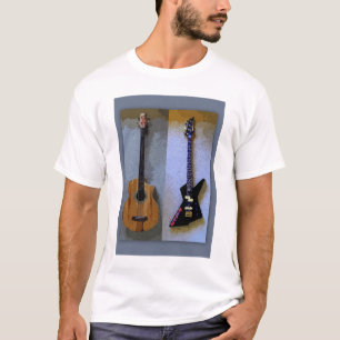 Double Bass Gitarren T-Shirt