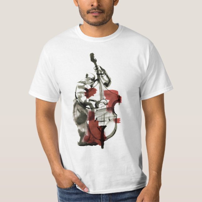 Double Bass Player T-Shirt (Vorderseite)