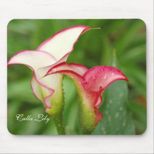 Double Calla Lily Mousepad