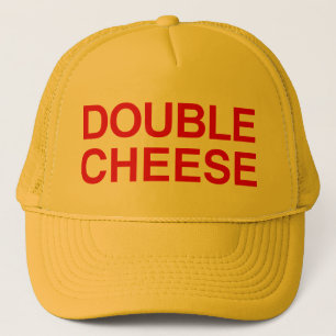 Double casquette de camionneur de fromage