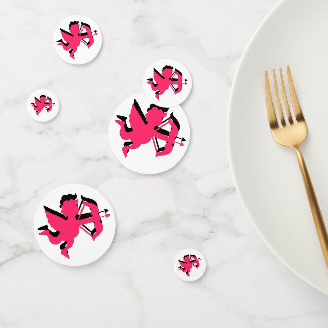 Double Cupid Valentine's Day Table Confetti (Groupe)