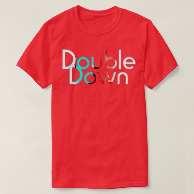 Double Down T-Shirt (Design vorne)
