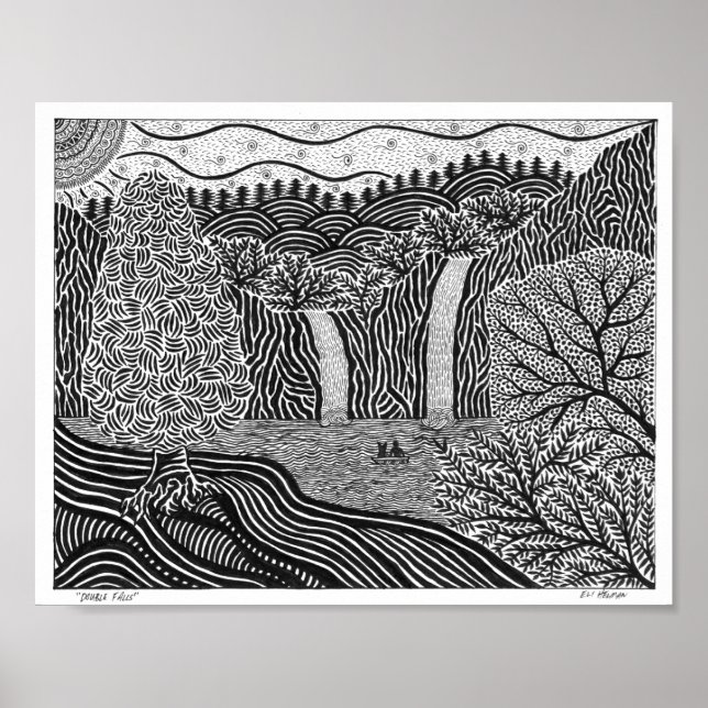 Double Falls Poster (Vorne)