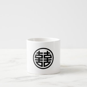 Double Happy White Espresso Specialty Tasse