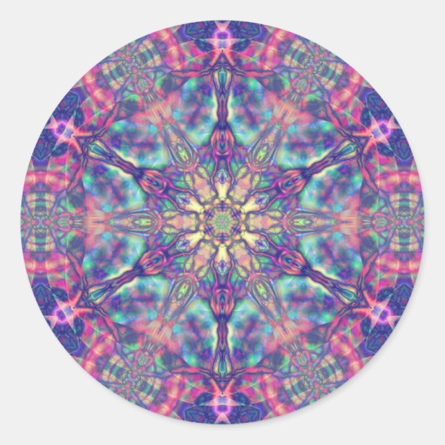 Double Hexagram des Stickers Panspermia (Devant)