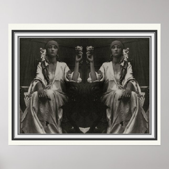 Double Image Alphonse Mucha Poster 16 x 20 (Devant)