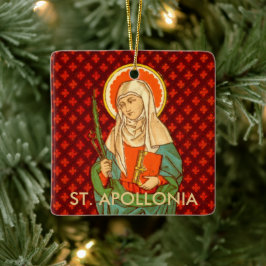 Double Image St. Apollonia (VVP 001) Square Keramikornament