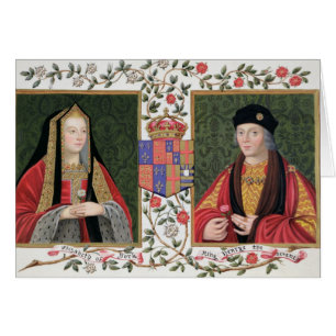 Double portrait d'Elizabeth de York (1465-1503) a
