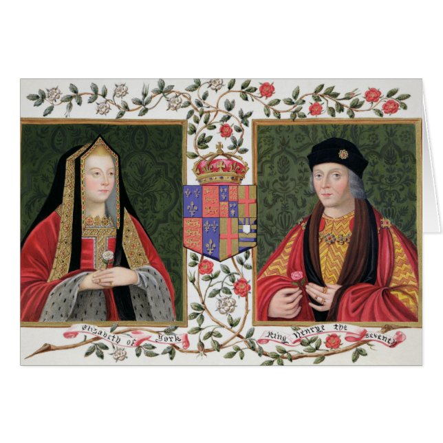 Double portrait d'Elizabeth de York (1465-1503) a (Devant horizontal)