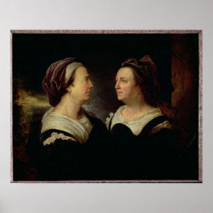 Double Portrait of Marie Serre Poster