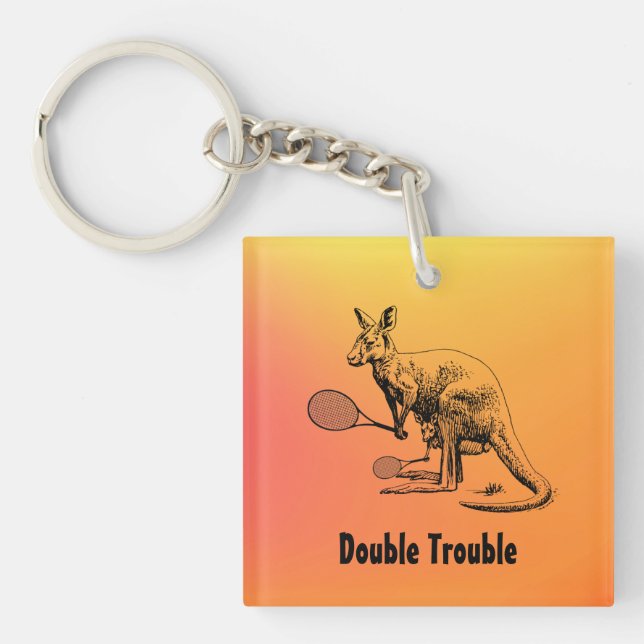 Double problème Kangaroo Tennis Player (Devant)