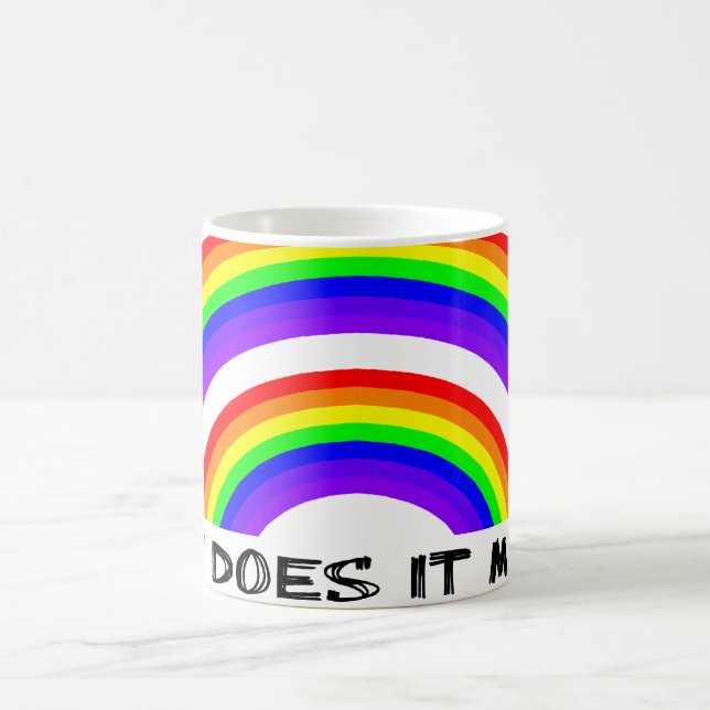 Double Rainbow Tassen-Video Kaffeetasse (Mittel)