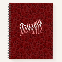 Double Side Journal-Notebook - Red