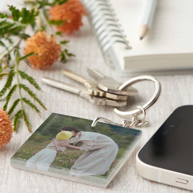 Double Sided Custom Family Photo (Devant Droit)